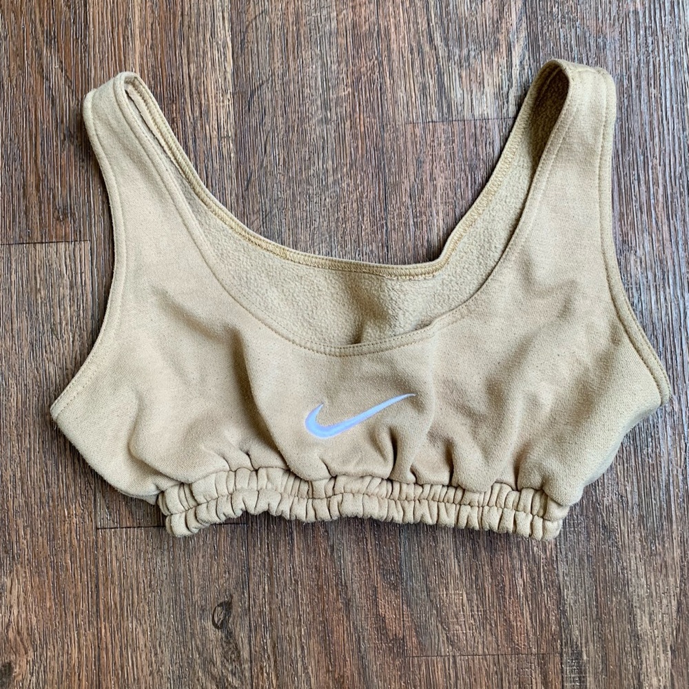 Tan Nike Sports Bra